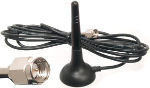 Magnetfotsantenn med SMA hane&nbsp;300M-200RG174-C20N