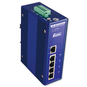 B&B E-Linx Ethernetswitch PoE 5-port 24V&nbsp;EIRP305-24V-T