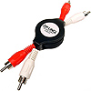 Ziplinq Stereo kabel RCA Audio Ha-Ha RC1&nbsp;ZIP-AUDIO-RC1