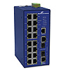 B&B E-Linx Ethernetswitch 16-port Gigabit + 2 SFP&nbsp;EIR418-2SFP-T