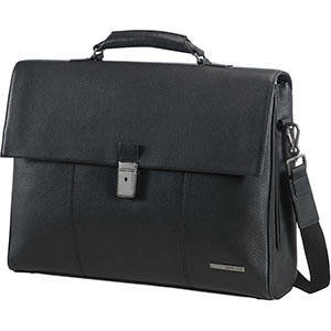 Samsonite Equinox Briefc 2 Guss 15.6 tum Black