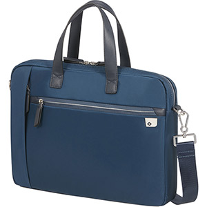 Samsonite Eco Wave är en ny serie gjord av återvunna PET flaskor. Eco Wave är lätt och komfortabel i flera olika färger för businesskvinnan i farten.