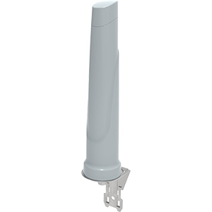 Poynting OMNI-705 är en rundstrålande WiFi-antenn anpassad för 5-6 GHz med en maximal förstärkning på 7,5 dBi.