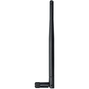 Rundstrålande WiFi-antenn med dualband 2,4/5 GHz, max 4 dBi. Anslutning RP-SMA-hane.