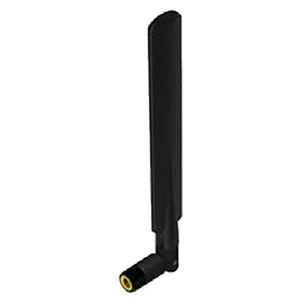 Panorama ultra-bredbandsantenn med ledad kontakt, idealisk för modem, routrar och terminaler. Klarar alla 5G/4G/3G och 2G frekvenser. Enkel att installera med SMA-hane kontakt.