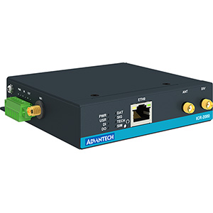 Advantech ICR-2031W 4G LTE WiFi-router är det perfekta sättet att ansluta nätverks-enheter till mobilnätet. En perfekt lösning för industriella M2M- och IoT-applikationer.