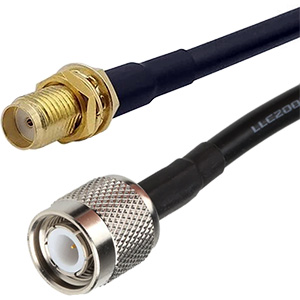 Antennkabel 5.5 m LMR300 TNC hane - SMA hona
