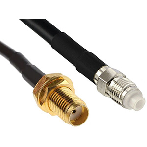 Antennkabel LMR200 FME-hona/SMA-hona 3 meter