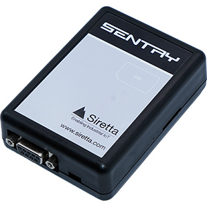 Siretta SENTRY är en högpresterande nätverksanalysator och cellulär signallogger, avsedd för kartläggning samt loggning på distans av 4G/LTE, 3G/UMTS och 2G/GSM i europeiska mobilnätverk.