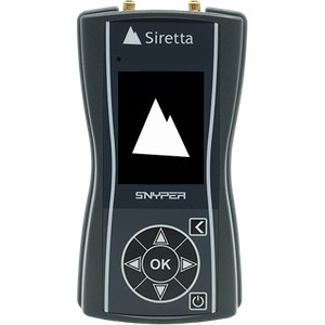 Siretta SNYPER-IoT-450 Graphyte (GL) är en handhållen signalanalysator och dataloggare för LTE 450 MHz, LTE-M, NB-IoT och 2G/GSM-nät.