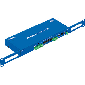 HWg Perseus Monitoring 150 är ett komplex 1U fjärrövervakningssystem (datacenter, AV-installationer) för 19 tums rackmontage.