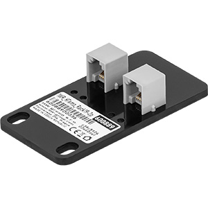 Kombinerad Temperatur och luftfukstighetssensor för rackmontering i serverrum. 1-Wire.
