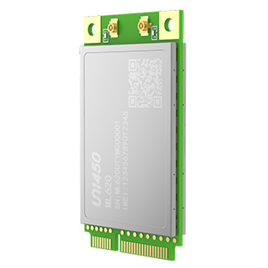 Celerway Arcus UNI450 ML620 LTE450 radiomodul för slot Mini-PCIe.