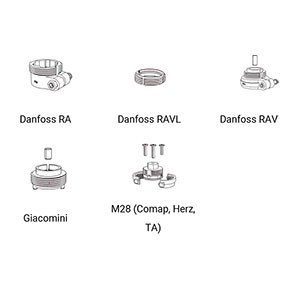 Ventil-adapterkit till termostat WT101.