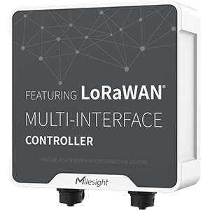 Milesight UC502 är en LoRaWAN-styrenhet som används för datainsamling från olika sensorer och utrustning.