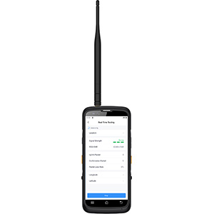 Milesight Field Tester är en bärbar LoRaWAN-nätverkstestenhet som registrerar signalstatus och paketförlust på plats.