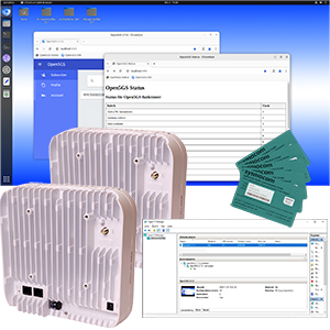 Private 5G Starter-kit med två basstationer, SIM-kort och en färdigkonfigurerad 5G Core (Hyper-V eller VMware)