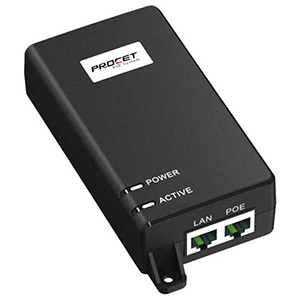 Racom Power supply Active AC PoE 100-240VAC 30W 1Gb