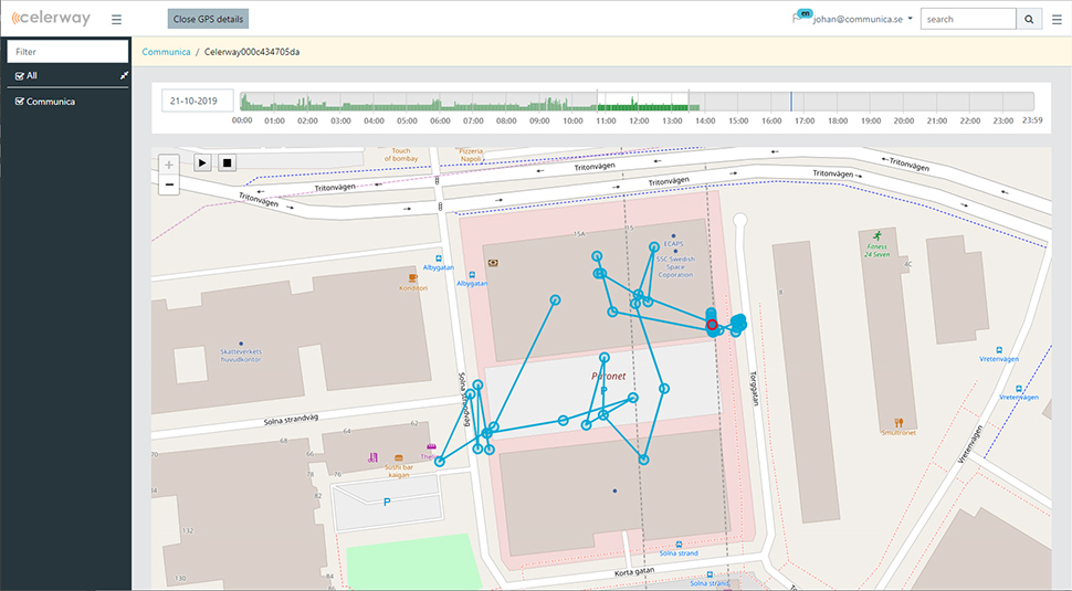 Celerway GPS Tracking