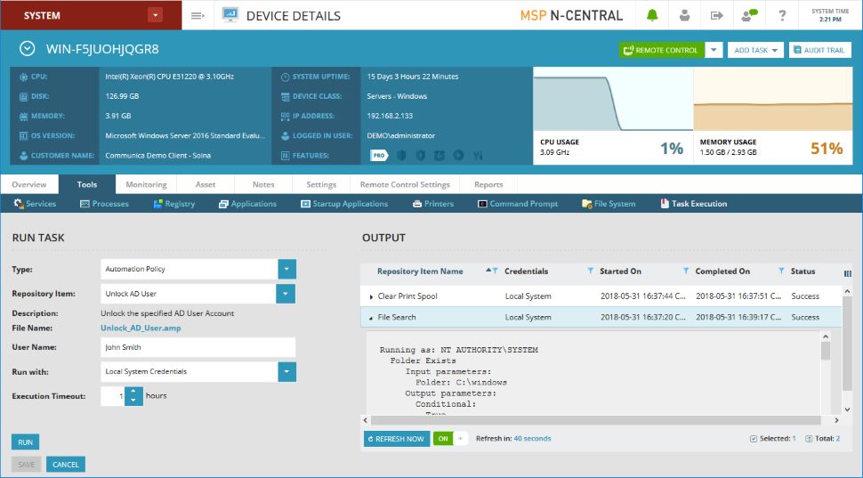 Automation Manager